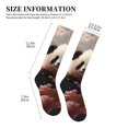 thumbnail image 5 of Bixox Cute Cloud Panda Print Compression Socks,Compression Socks Women & Men Circulation for Medical,Running,Athletic, 5 of 7