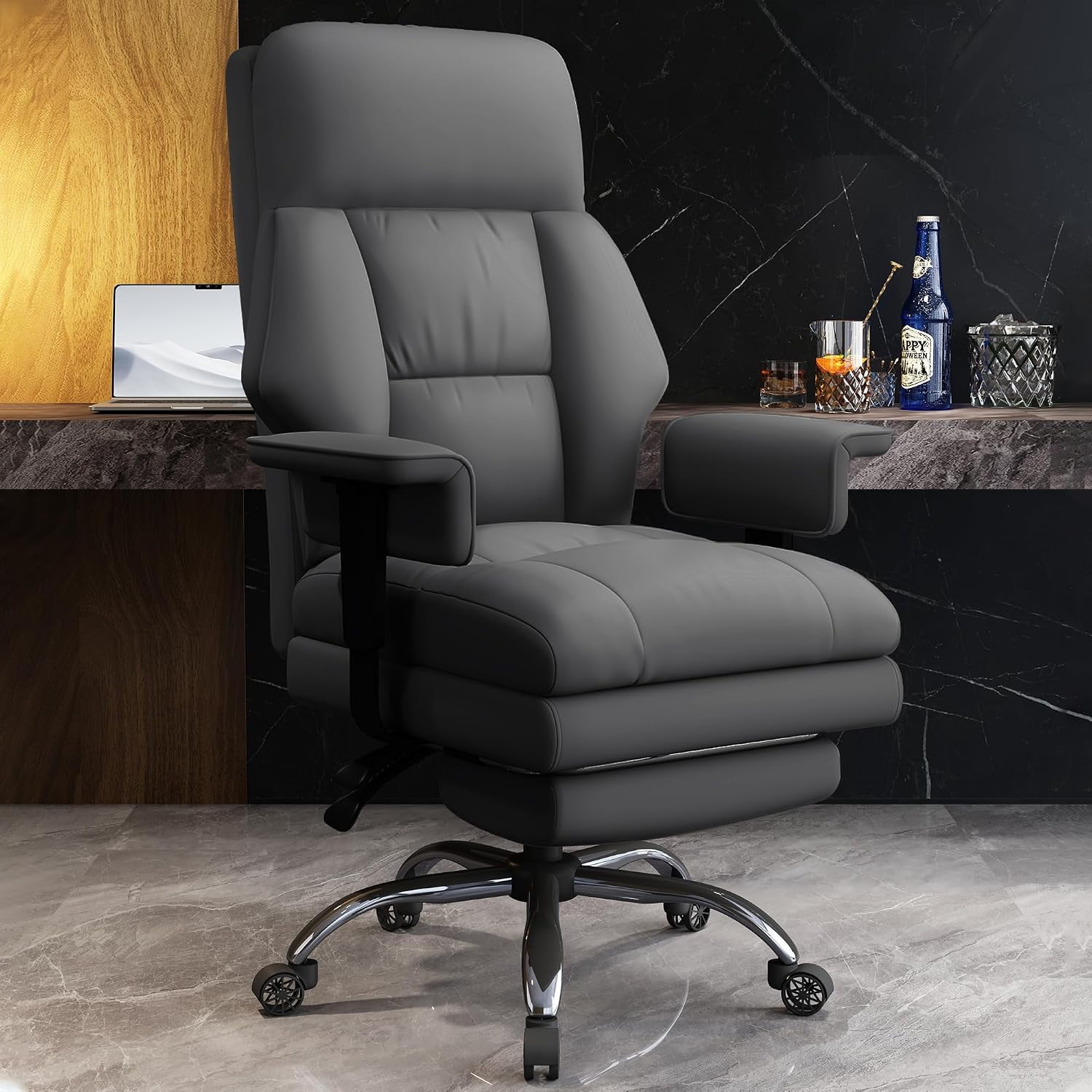 office chair with leg rest product