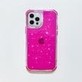 thumbnail image 4 of Crystal Case for iPhone 13 Pro Case Glitter Cute Sparkly Shiny Bling Sparkle Phone Cases,Four Corner Protection,Thin Slim Fit Soft TPU Bumper Shockproof Rubber Cover for Women Girls Girly,Pink, 4 of 9