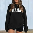 thumbnail image 2 of Bjutir Sweatshirt For womens Fashion Casual Long Sleeve Crew Neck Sweatshirts Words Printed Pullover Hoodless Sweatshirts Top L, 2 of 4