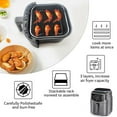 thumbnail image 3 of GWY 3-Tier Stackable Air Fryer Rack, 8x8 Inch Square Dehydrator Rack & Oven Rack, Food Grade Stainless Steel Air Fryer Accessories, Fits Air Fryers with Inner Size ≥8.7 Inch, 3 of 7