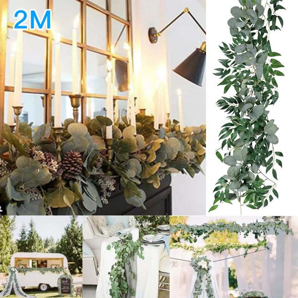 fake eucalyptus vine