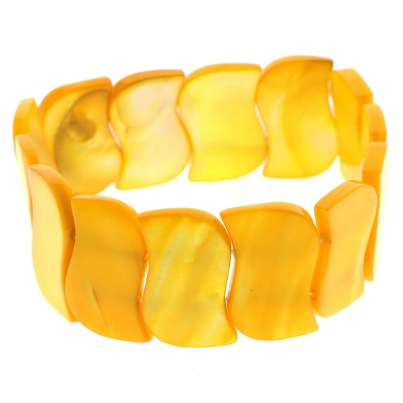 Mi Amore Stretch-Bracelet Yellow/Orange