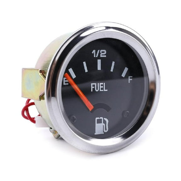 52mm Easy to Read Mechanical Fuel Level Gauge with LED Display Suitable for Enhancing Visibility, Car Enthusiasts&Racers