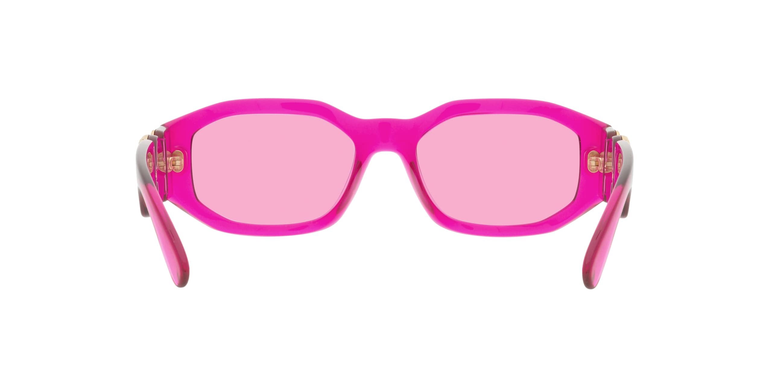 Versace Sunglasses - Pink Geometric Unisex Shades VE4361 