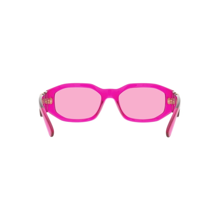 ? - New Authentic Versace Pink Geometric Unisex Sunglasses VE4361 5334/5 53. Versace Sunglasses - Pink Geometric Unisex Shades VE4361  main image 3