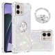 thumbnail image 1 of Funda para Motorola Moto G Stylus 5G 2023 con Brillo Líquido Flotante, Purpurina, Parachoques y Anillo Giratorio Soporte, 1 of 5