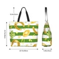 thumbnail image 5 of Disketp Watercolor St Patrick Day Tote Bag for Women, Handbag Shoulder Tote Bag, for Shopping and Travel, 5 of 8