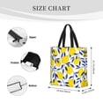 thumbnail image 4 of Kll Tropical Lemon Pattern Aesthetic Tote Bag For Women Beach Bag Shopping Bags Shoulder Bag Reusable Grocery Bags, 4 of 8