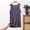 Gray, variant on Women's U-Neck Allover Bow Dot Print Sleeveless Tank Top, Relaxed Flow Fit Casual Printed Vest for Summer Loungewear & Daily Layering Outfits (Gray,3XL)