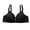Black-Bras for Women, variant on FNFYFH Lace Bra for Women No Wire Full Coverage Bras Comfortable Support Push Up Bra Embroidery Push Up Brassiere