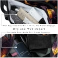 thumbnail image 4 of Broom Large Capacity Sports Bag with Interior Zipper Pocket - Gym, Travel, Soccer, and Weekends! Size 17.7 Inches, 4 of 6
