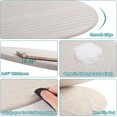 thumbnail image 5 of Stone Bath Mat Diatomaceous Earth Shower Mat Non Slip Quick Dry Bath Stone Mat Super Absorbent Bathroom Floor Mat for Bathroom Kitchen Counter (Off White), 5 of 5