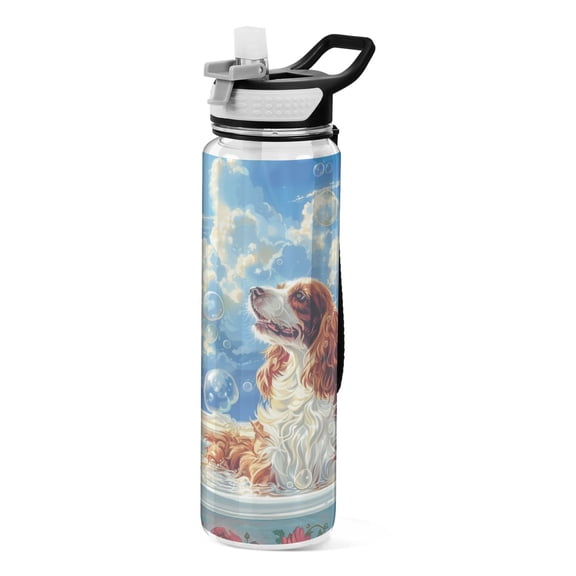 BZSMCE Sport Bottle Soaking in Sunshine Outdoor sports Water Bottle Size: 10.4x3in