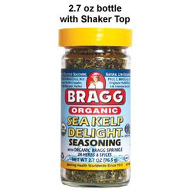 Bragg Organic Sea Kelp Delight Seasoning With Organic Bragg Sprinkle, 24 Herbs & Spices 2.7