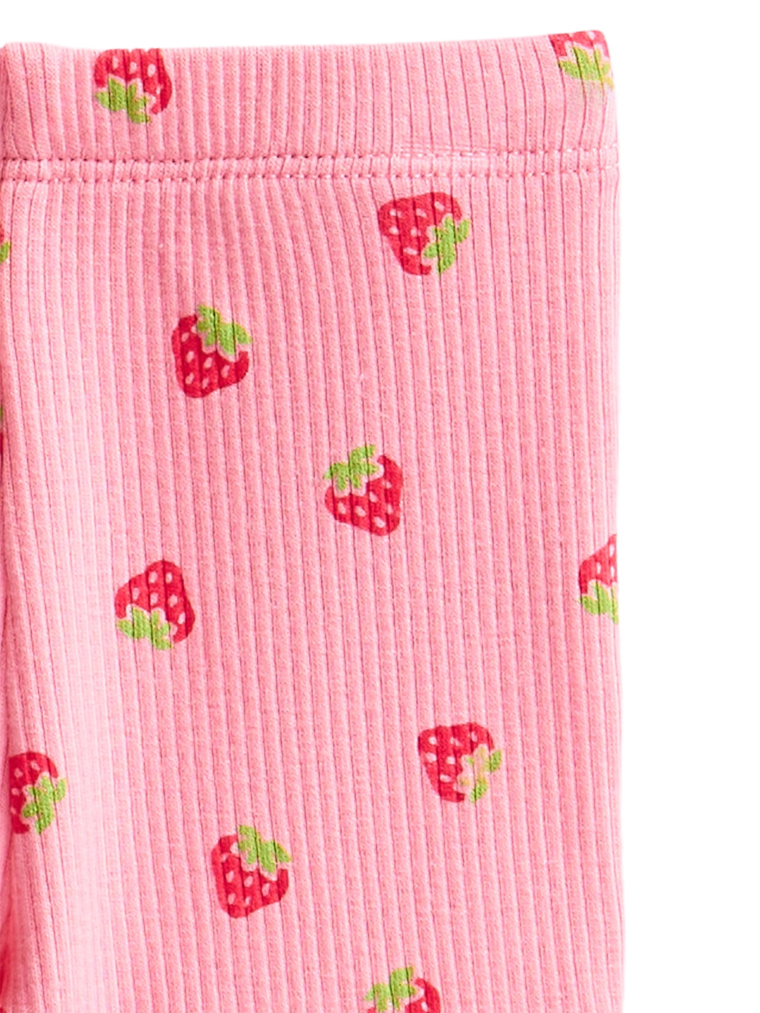 Strawberry Shortcake Baby Girls Graphic Tee and Bike Shorts Set, 2-Piece, Sizes 0/3M-6/9M