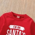 thumbnail image 4 of FDDMis Teacher Shirts Christmas Toddler Boy Christmas Sweatshirt Boys Long Sleeve Tshirts Kids Sweatshirt Toddler Boys Clothes Boy Toddler Clothes, Red 12-18 Months, 4 of 7