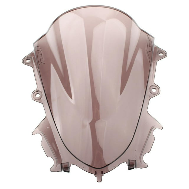 Parabrisas de doble burbuja para motocicleta YAMAHA R25 R3 A 19-20, con 6 marrón