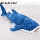 thumbnail image 2 of 1pc 56cm cartoon simulation blue shark plush toy stuffed soft creative animal whale dolls cushion for children birthday gif, 2 of 4