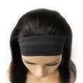 thumbnail image 4 of 22inch Natural Black Straight viviabella Long Headband Wigs for Black Women Natural Looking Synthetic Wig with Headband Heat Resistant, 4 of 4