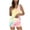 Multicolor, variant on 2 Piece Womens' Lounge Sets Tie Dye & Gradiant & Graphic with Tank Tops and Shorts Matching Casual Daily Wear Homewear Summer Outfit Sets