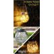 thumbnail image 2 of Lámpara solar de jardín, impermeable, de cristal, para exteriores, ideal para decoración, dormitorio, hogar y Navidad., 2 of 4