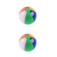 thumbnail image 3 of Yuarrent Bola de agua, juguete de playa, juguete de natación, inflado multicolor, mano de obra, interacción, diseño grueso, superficie lisa 22cm 2Conjunto, 3 of 6