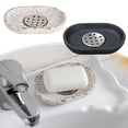 thumbnail image 1 of Bandeja De Almacenamiento 1 unidad de jabonera de resina beige,práctica bandeja escurridora para jabón,ideal para encimeras de baño y cocina (1 m). Rkxzt, 1 of 7