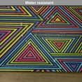 thumbnail image 6 of Ambesonne Geometric Place Mats Set of 4, Rainbow Colors Design, Standard Size, Multicolor, 6 of 6