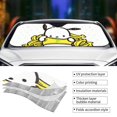 thumbnail image 5 of Windshield Sun Shade Foldable Car Front Window Sunshade For Car Suv Trucks Vans - Best Heat Shield Blocker Visor Cover Blocks Uv Rays And Keeps Your Vehicle Cool-Small, 5 of 5
