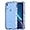 Blue, variant on Luminous Phone Case for iPhone 13 6.1 inch, Fluorescence TPU Shining in The Darkness Night Glowing Frame Transparent Soft Back Cover Shockproof Protector Thin Light up Bumper Case - Black