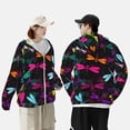 thumbnail image 4 of Lsque Colorful Dragonflies UPF 50+ Lightweight Sun Protection Men's Women's Long Sleeve Shirt, Hoodie Performance -Large, 4 of 9