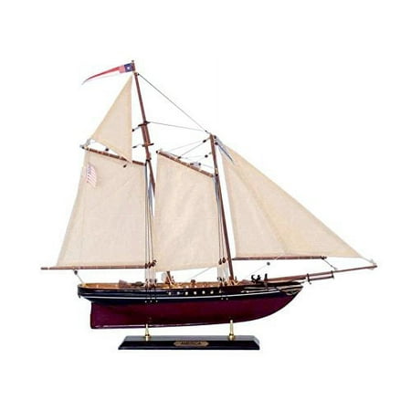 America Limited 24" - Scale Model Boat - Wooden Model Yacht - Nautical Party Centepiece - Model Sailing Yacht - Scale Model Yacht - Not a Model Ship