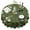 White-26, variant on Round Waterproof Tablecloth Green Floral Reusable Indoor/Outdoor Durable Table Cover for Kitchen and Dining Room 60 Inch X 60 Inch