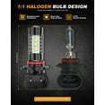 thumbnail image 2 of For Dodge Ram 1500 2006 2007-2009 6000K LED Headlight Hi&Lo Fog Light Bulbs Combo 6x, 2 of 19