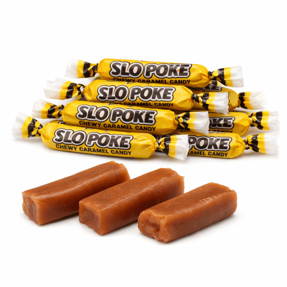 Atkinson's Slo Poke Caramel Candy - 5 lb