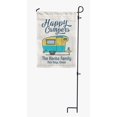 thumbnail image 4 of Printtoo White Happy Campers Retro Camp Trailer 12.5x18 Inches Double SidedFlagsDouble Sided CampFlagCampsiteFlagPersonalized Camping Flags, 4 of 4