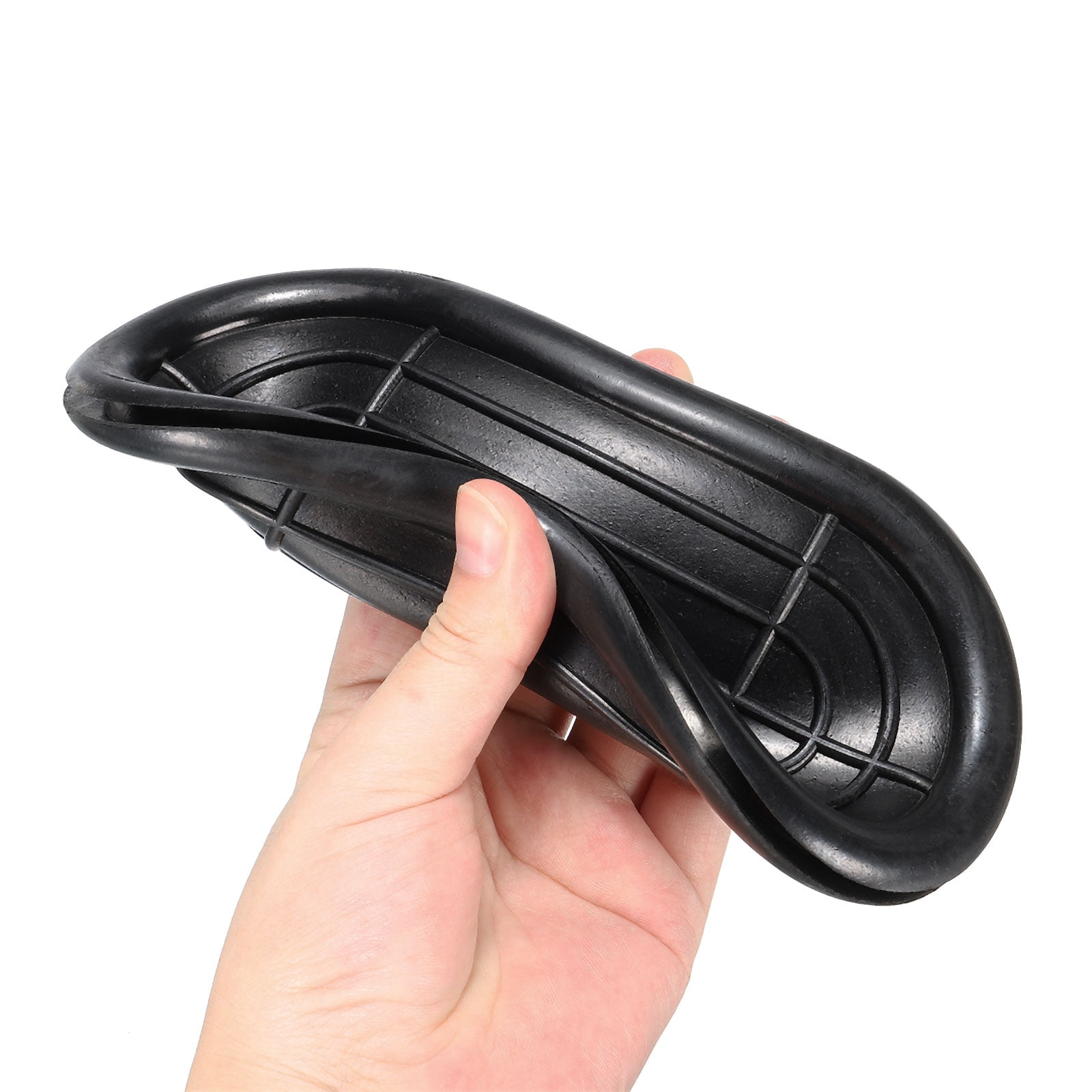 Uxcell Rubber Grommet Mount Size 80 x 160mm Oval Double-Sided for Wire Protection, Pack of 6