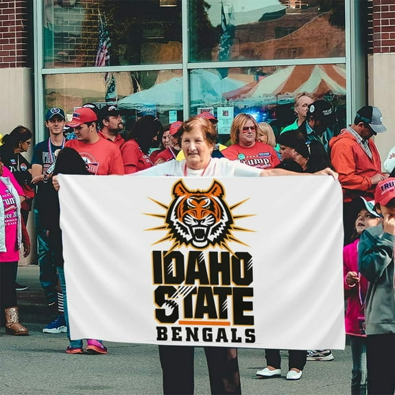 Idaho State University Logo Banner Breeze Flag Outdoor Flags Home Flag Garden Flag 3 'X 5' Ft