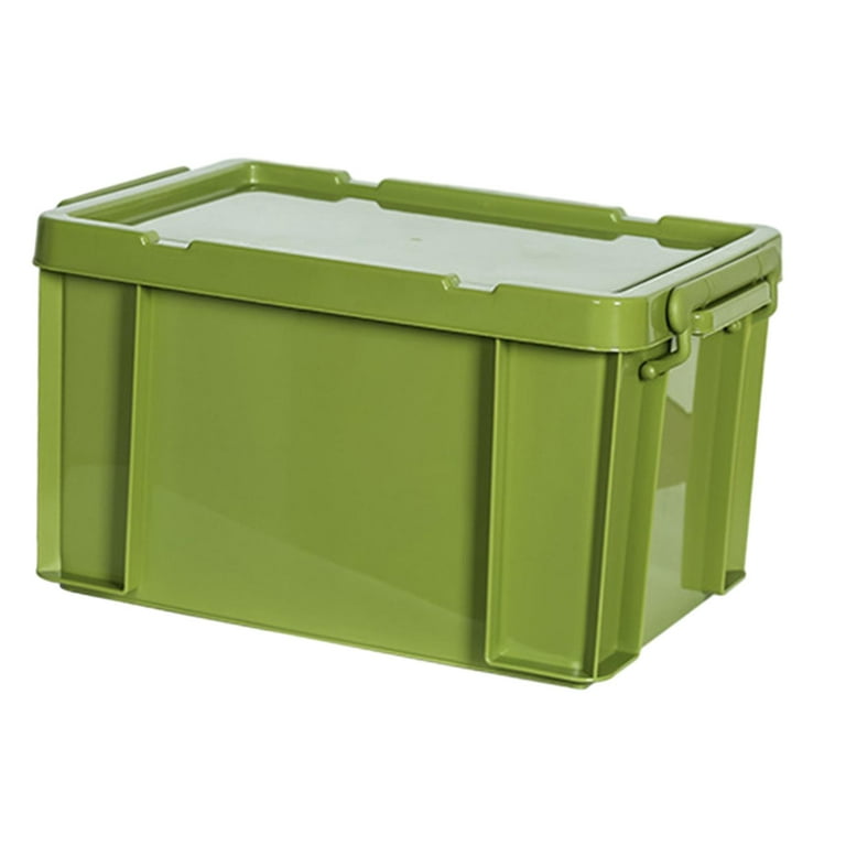 Industrial Warehouse and Garage Stackable Plastic Storage Bins for