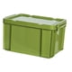 thumbnail image 2 of Contenedor industrial de PP, apilable, para zapatos Verde, 2 of 8