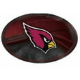 thumbnail image 1 of Décalque Ovale Chromé Découpé des Arizona Cardinals, 1 of 1