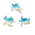 thumbnail image 2 of Summer Coastal Wall Decor,12" Round Beach Blue Wall Art Sea Turtle Surfboard Seahorse Starfish Seashell Wall Hanging,Conches Crabs Sea Life Decor for Bedroom Home, 2 of 7