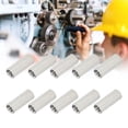 thumbnail image 1 of Round Coupling Nut, Fastening Nuts L35mm 10 Pcs Rust Proof 304 Stainless Steel  For Home Improvement, 1 of 8