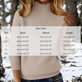 thumbnail image 2 of cocolona Solid Color Mock Neck Sweaters for Women Raglan Sleeve Basic Knit Sweater Fall Winter Warm Layer Sweater, 2 of 5