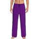 thumbnail image 1 of Balery Purple Pantalones de pijama para hombre, pijama ultraligero, pantalón de descanso-Medium, 1 of 6