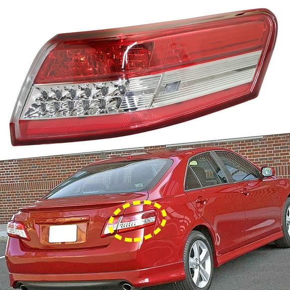 Tail Light Lamp Housing Assembly (Rear Right Passenger Side) Fit for Toyota Camry 2010 2011