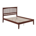 thumbnail image 2 of Mission King Solid Wood Platform Bed in Walnut, 2 of 9