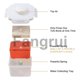 thumbnail image 3 of For Tofu Dishwasher Safeadjustable Tofu Drainervegan Tofu Presser, 3 of 5