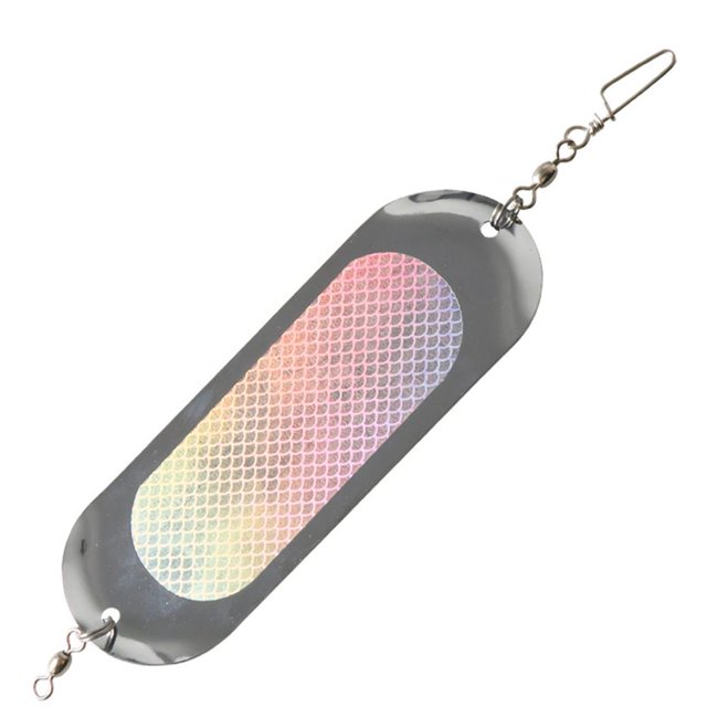 Reflective Fishing Trolling Flasher Glow Rust-resistant Trolling Flash Swim Sturdy Diving